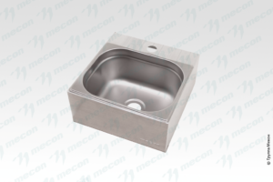 Рукомойник технологический консольный РТКб - 330*330*150 "Base", отв. д/смесит.