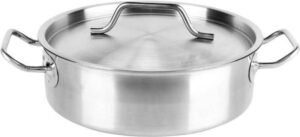 Кастрюля Viatto нерж с тройным дном 400х150 мм объем 18 л с 2 ручками артикул 101328