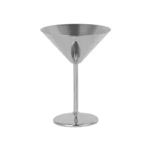 Бокал коктейльный "Мартини" металлическая,250 мл P.L.- Barbossa