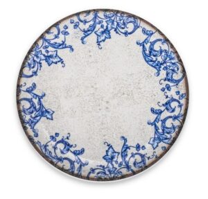 Тарелка Gural Porselen Hedera D 150 мм (с вертикальным бортом) артикул GBSBLB15DUM31655