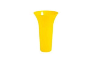 Ваза для цветов RESTOLA H 300 мм желтая артикул 4312033