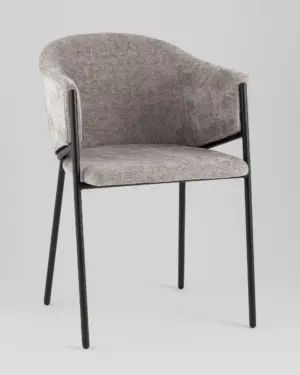 Стул обеденный Carmel шенилл серый