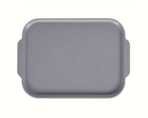 Поднос из пластика Клен С 0014 С 450х355 светло-серый артикул мки102