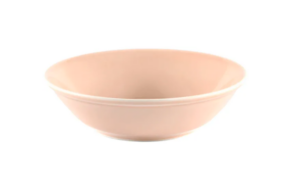 Салатник Башкирский фарфор Акварель 300 мл, D 158 мм, H 43 мм, розовый артикул ИСТ 03.300.А.Р