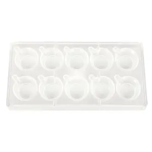Пластиковая форма "Чашка" 10 ячеек 55*44*21 мм, P.L. Proff Cuisine