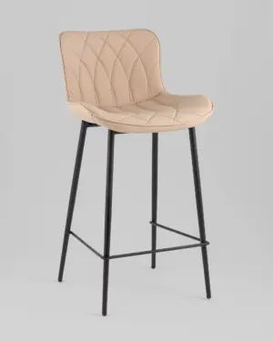 Стул полубарный Vault экокожа бежевый 2 шт.