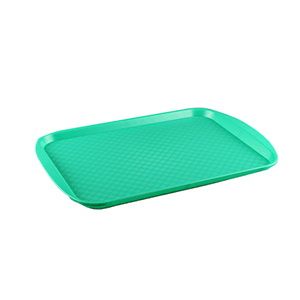 Поднос RESTOLA 493х352 мм, полистирол, зеленый артикул 422106609