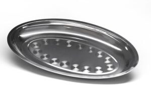 Блюдо Luxstahl L 285 мм, B 170 мм, H 25 мм артикул кт1574