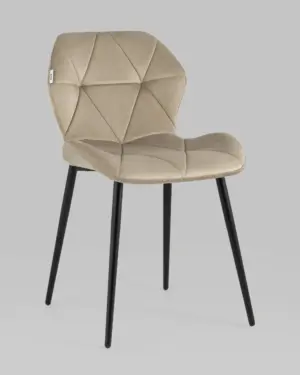 Стул Эдвин велюр капучино 2 шт