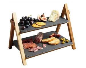 Этажерка 2-х ярусная MGProf L 355 мм, B 245 мм, H 290 мм артикул 69765