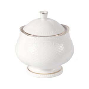 Сахарница Noble Aristocrat Gold 180 мл, D 102 мм, H 80 мм артикул 313801-gold