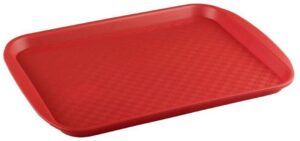 Поднос RESTOLA 365х270 мм, полипропилен, красный артикул 422109004