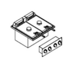 Фритюрница электрическая KOVINASTROJ EF-60/2-DI встр.