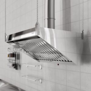 Зонт вытяжной нержавеющий Финист ЗВН-02 (800х1300х400)