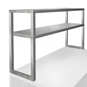 Полка настольная Финист ПН-2 (1200х300х600) уголок нерж.сталь