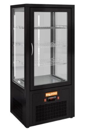 Настольная холодильная витрина HiCold VRC T 100 Black