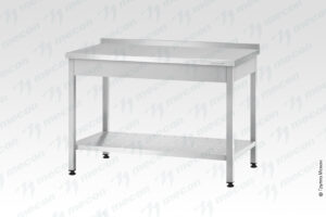 Стол производственный СПРп - 600*600*860 "Profi Ral" (полка перфорация)