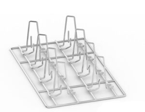 Решетка для кур-гриль RATIONAL 530x325 нержавеющая сталь артикул 6035.1006