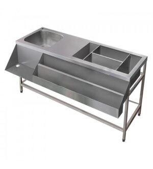 Барная станция Финист (1500х500/720х850) (цельнотянутая мойка)