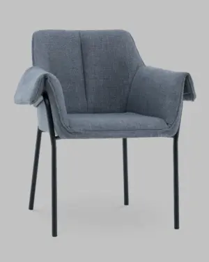 Стул Фальчин рогожка серый