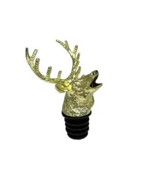 Пробка-гейзер для бутылок.цвет-золотой, "Олень-Deluxe" P.L. - Barbossa