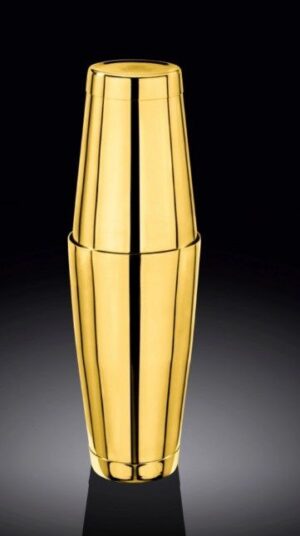 Шейкер Wilmax Boston золотой 800/550 мл артикул WL-552023/A