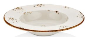 Тарелка By Bone Harmony Elegance 480 мл, D 280 мм артикул HA-EL-GT-28-CK