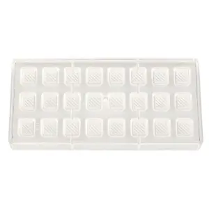 Форма для шоколада "Квадрат" 24 ячейки 21*18*13 мм, поликарбонат, P.L. Proff Cuisine