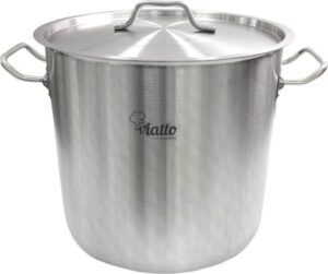 Кастрюля Viatto нерж с тройным дном 300х300 мм объем 20 л с 2 ручками артикул 101304