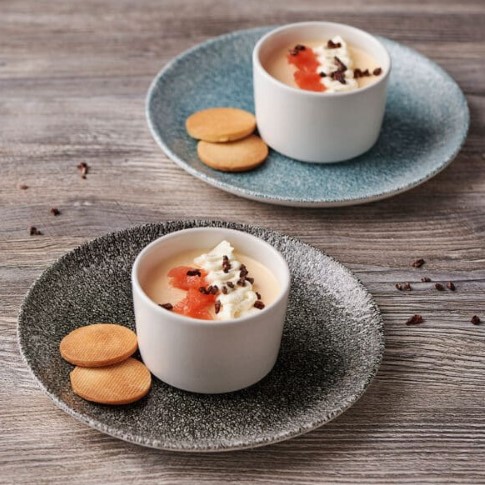 Тарелка CHURCHILL Raku Topaz Blue D 217 мм артикул RKTBEVP81