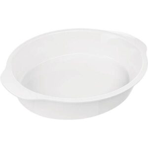 Блюдо для запекания Добрушский фарфоровый завод; 1,7л; H59, L320, B230мм, фарфор, белый артикул 4С0036