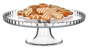 Тортовница PASABAHCE Patisserie D 280 мм, H 90 мм (бортик вверх) артикул 98259/b