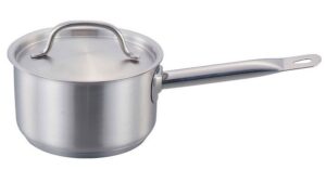 Сотейник Indokor Professional ZX-SP-16003 2,4 л, D 160 мм, H 120 мм с крышкой, нерж.сталь артикул 36629