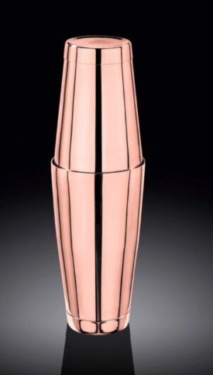 Шейкер Wilmax Boston медный 800/550 мл артикул WL-552024/A