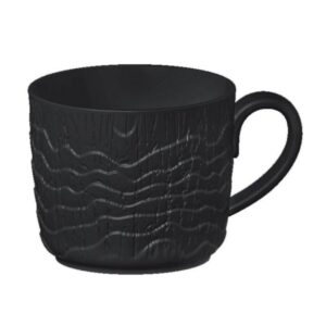 Кружка P.L. Proff Cuisine Black Raw Wood 370 мл, D 95 мм, H 80 мм артикул 80162 к=36/6