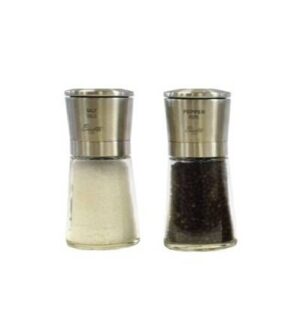 Мельница для перца из стекла и нержавеющей стали 13 см Bisetti артикул BIS02.06940P.000