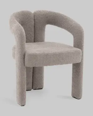 Стул Болинджер букле светло-коричневый