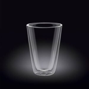 Стакан Wilmax Thermo Glass 300 мл, D 90 мм, H 130 мм, с двойными стенками артикул 888705