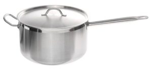 Сотейник MGSteel с крышк. тройное дно индукция d 280 мм. h 160 мм. 10 л. артикул 758