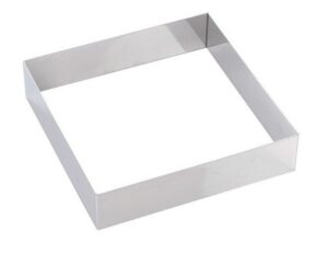 Кольцо кондитерское Martellato 5H5X22 Квадрат L 220 мм, B 220 мм, H 50 мм артикул 5H5X22