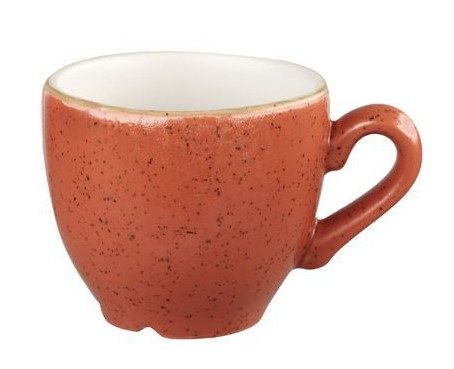 Чашка кофейная CHURCHILL Stonecast Spiced Orange 100 мл, D 65 мм, H 55 мм артикул SSOSCEB91