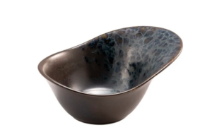 Салатник Le CoQ Phobos 400 мл, L 185 мм, B 135 мм, H 80 мм, коричневый, синий артикул LPHO019NB273185