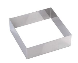 Кольцо кондитерское Martellato 5H5X16 Квадрат L 160 мм, B 160 мм, H 50 мм артикул 5H5X16