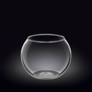 Ваза для цветов Wilmax Thermo Glass D 120 мм, H 100 мм артикул 888970
