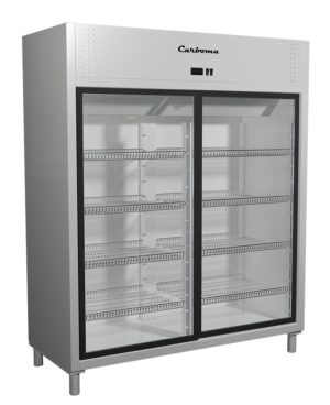 Холодильный шкаф Carboma R1400К (купе) INOX