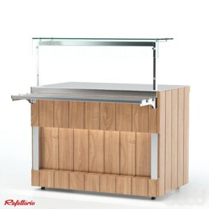 Прилавок нейтральный Refettorio Capital RN10A 505x700x1255(860) мм