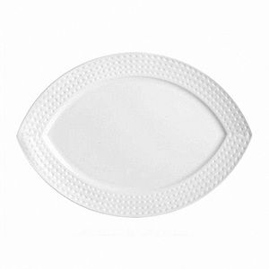 Блюдо овальное Chef&Sommelier «Сатиник» фарфор, белый, H 15, L 270, B 190 мм артикул S0463