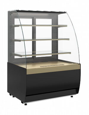 Витрина кондитерская Carboma Flandria 2 K70 VM 1,3-1 LIGHT (версия 2.0) (9005-0109)