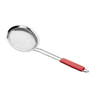 Шумовка 16,5 см,металлическая ручка с деревянной вставкой P.L. Proff Cuisine