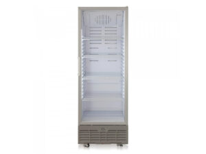 Холодильный шкаф Бирюса M461RN (металлик, дверь-стекло, +1…+10)